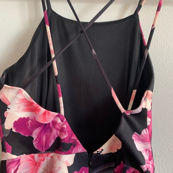 Floral mini dress size S - Picture 4 of 6